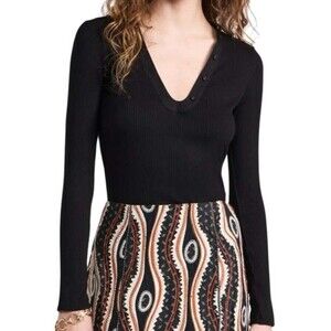 Ulla Johnson Edie Long Sleeve Top S